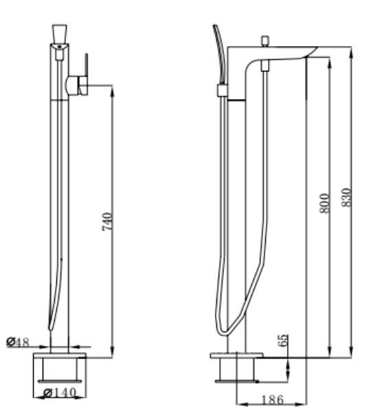 F101 Смеситель SSWW  - Вид №2