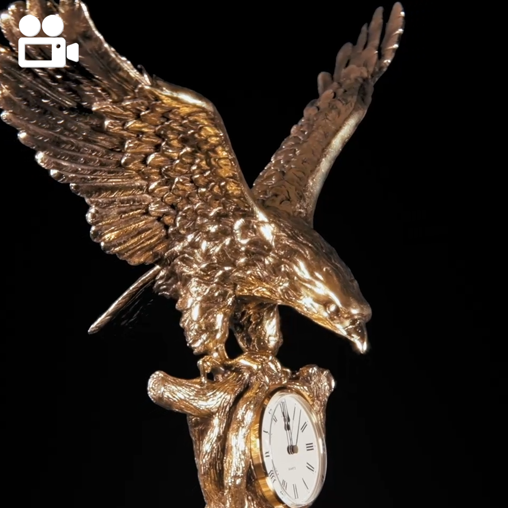 41014 Часы настольные Орел Бронза BOGACHO 4627138242254