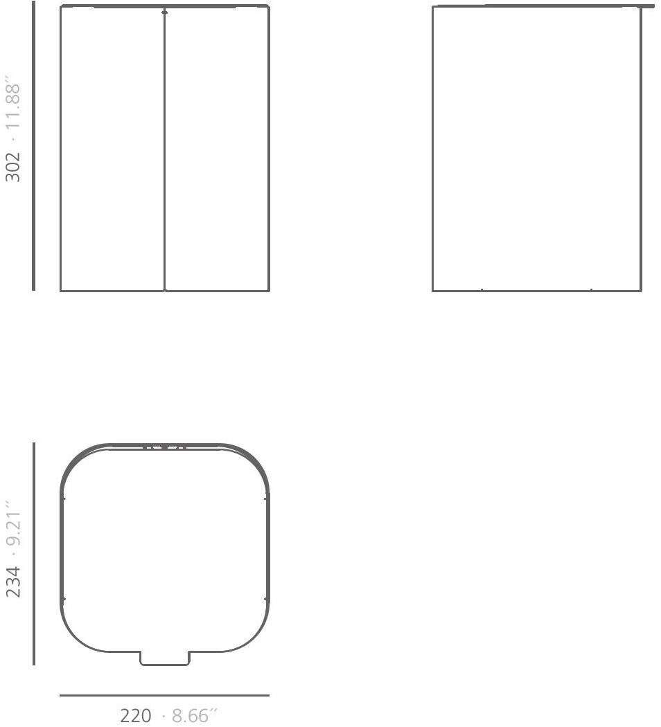 Systemtronic Контейнер для макулатуры из стали Drop sun-id-1352962 - Вид №3