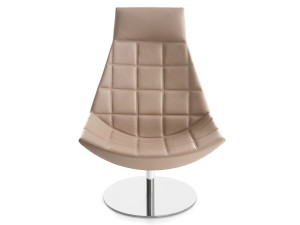 Вращающееся кресло с высокой спинкой