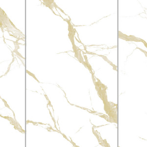 Панель ПВХ Мрамор Бьянко 671/1 2,6*0,25 Stella Slim 5мм Light (15)