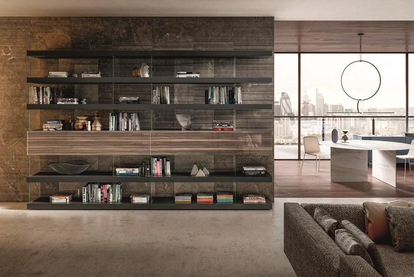 Lago Книжный шкаф с контейнерами Air sun-id-1459634 - Вид №5