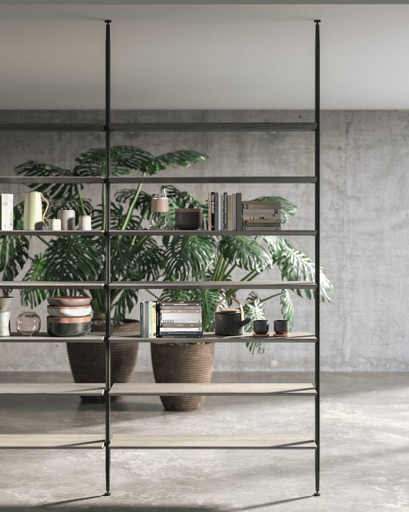 Alta Cucine Кухня из лакированного ламината с полуостровом Sistema 22.2 sun-id-1503886 - Вид №6