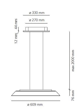 Светодиодный подвесной светильник из метакрилата Artemide Febe ARCH-00080694 - Вид №4