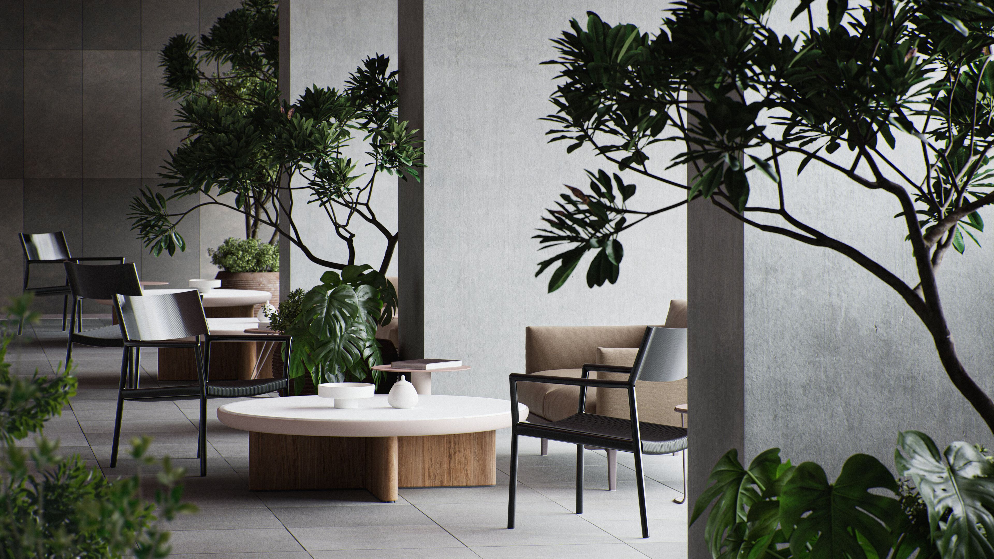 Алюминиевое кресло с подлокотниками и веревочным сиденьем Kettal Passage ARCH-00090446 - Вид №4