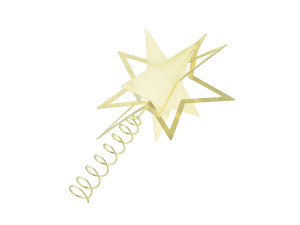 Рождественский металлический кулон