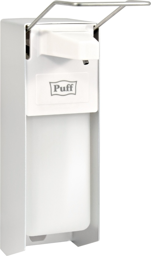 1402.163 Локтевой дозатор для жидкого мыла и дез растворов 1000 мл антивандальный 8190 PUFF