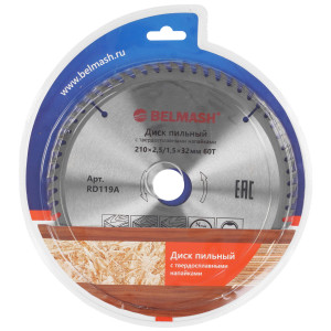 Диск пильный BELMASH RD119A 9153303