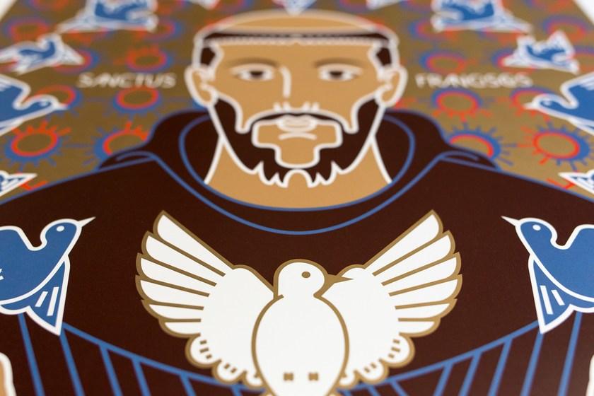 TuttiSanti Печать на мелованной бумаге San francesco sun-id-1351990 - Вид №1
