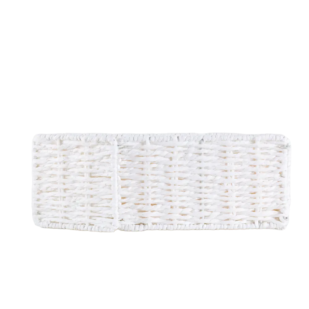 Корзина белая 10x10x20 см бум Konsensa STLM-2065946 - Вид №4