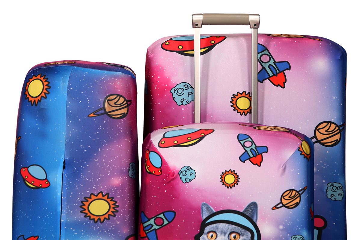 SP180 Ракета-M/L Чехол для чемодана средний Ракета M/L Routemark SP180  - Вид №11