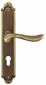 LINEA CALI' Ручка из хромированной латуни на пластине Lady