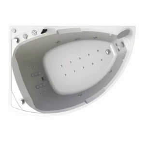 Гидромассаж "Спортивный Chrome" на ванну Астория (двигатель 1500 Вт, система "Turbo-pool", миниджет Релакс - 12 шт., джет Релакс - 6 шт., джет Линц, Магнус - 1 шт.)