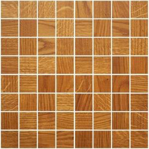 Мозаика и 3D панели из дерева Da Vinci Мозаика 8x8 Amber 042 Дуб Селект (Гладкая) 288х288 мм.