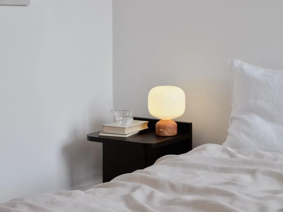 Мраморная светодиодная настольная лампа Gejst MEEMO ARCH-00084495 - Вид №1