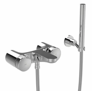 F5604 Смеситель для ванны внешнего монтажа с душевым комплектом FIMA CARLO FRATTINI Texture Collection