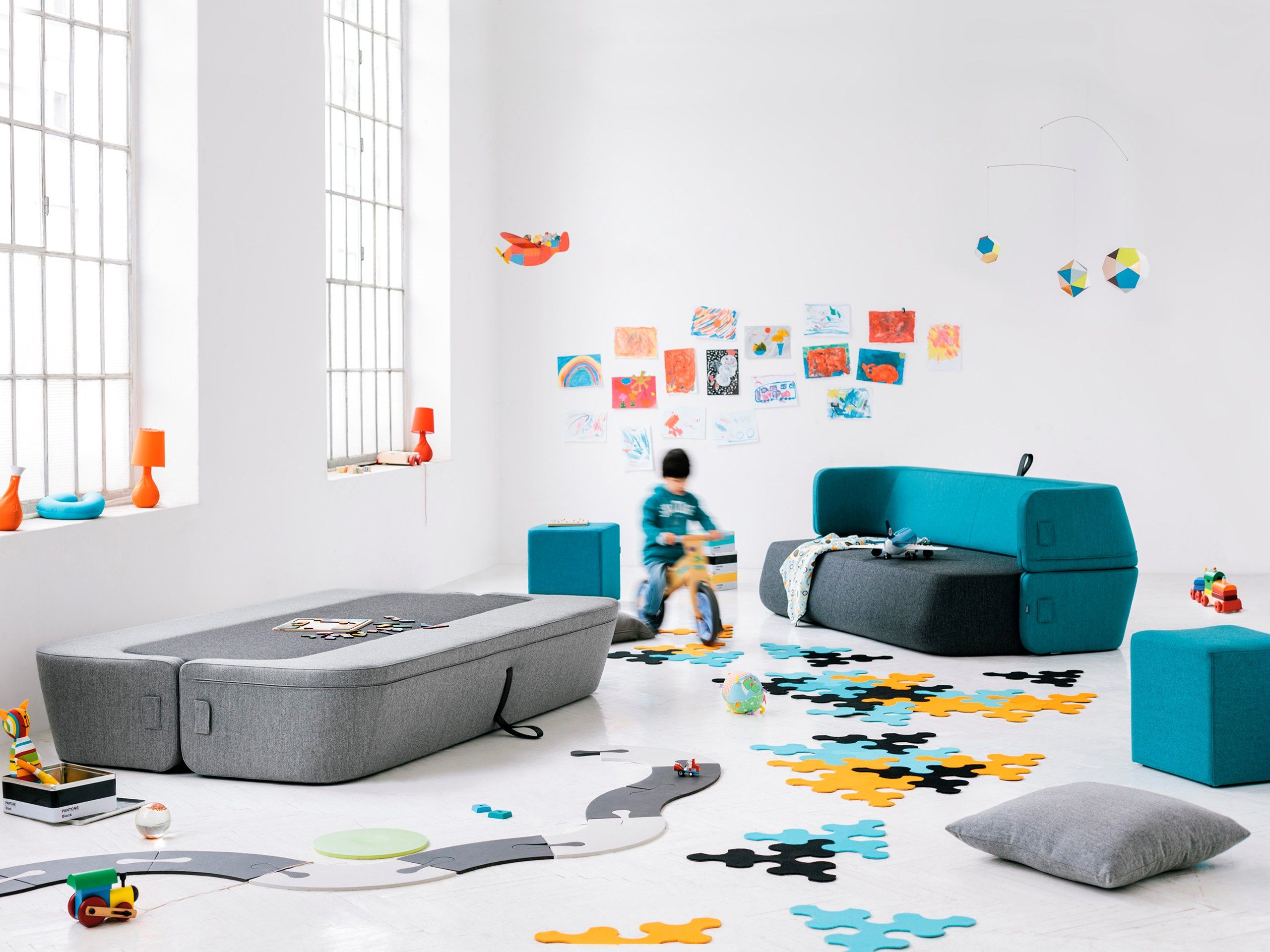 Диван-кровать из ткани prostoria Revolve ARCH-00097115 - Вид №4