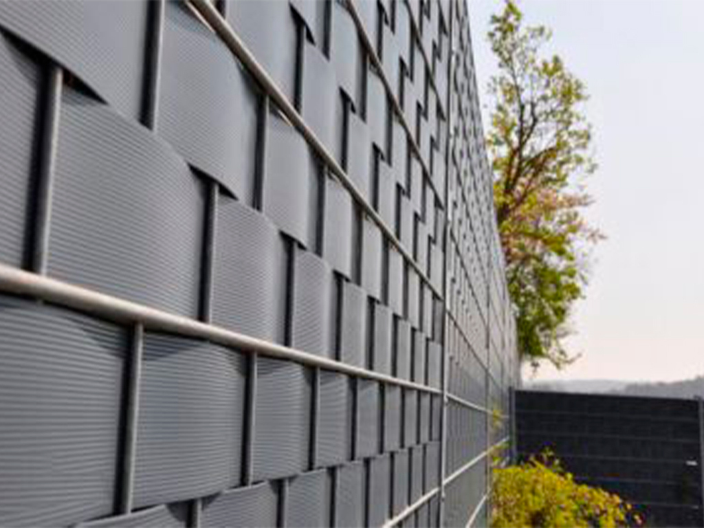 Заборная лента серая 48 мм ГеоПластБорд GPBST-172 - Вид №5