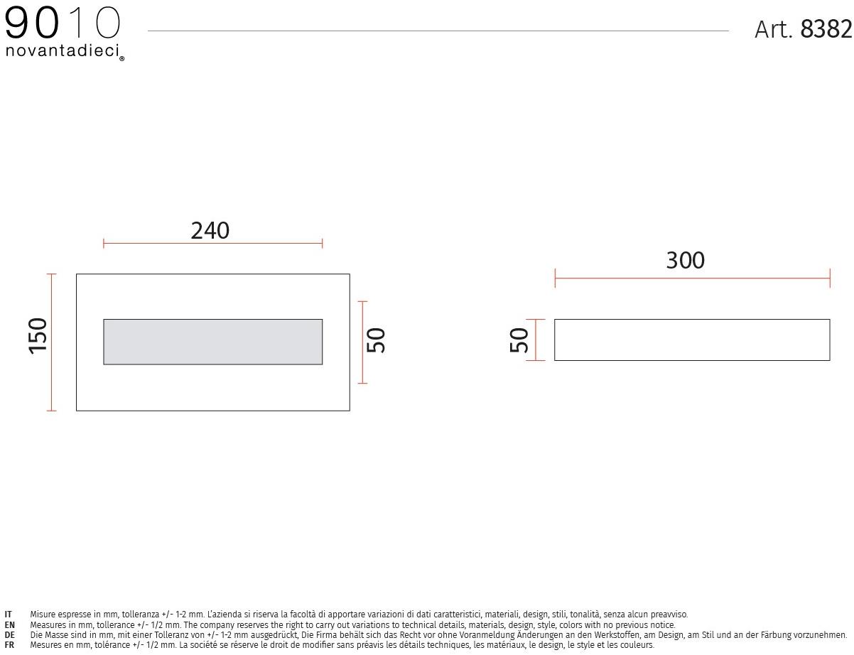 9010 novantadieci Аппликация светодиода из керамики  8382  - Вид №3