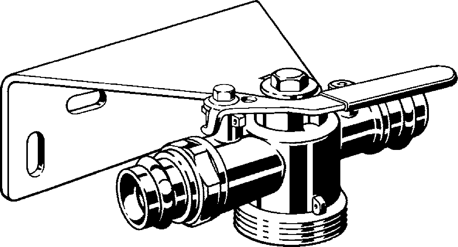 Viega Монтажный узел для газового счетчика Profipress G 2645S (618124) 618 124 - Вид №1
