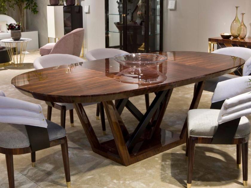 Rozzoni Обеденный стол из розового дерева Ariel Ar-221 maestrale - Вид №3