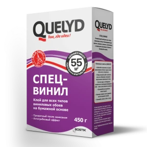 Клей Quelyd для виниловых обоев с усиленной формулой 89423437