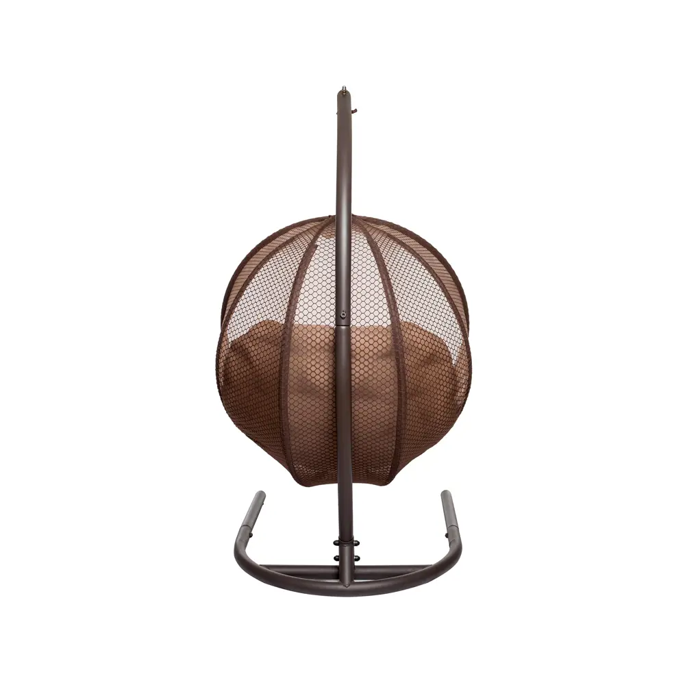 Кресло подвесное Greengard Арвис одноместное бежевый/коричневый STLM-2002107 - Вид №3