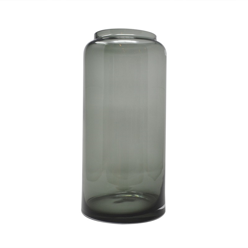 C202AX30 Элитная стеклянная ваза Adriani e Rossi Средний серый  - Вид №1