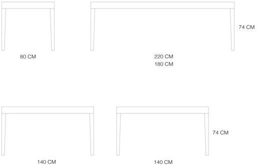 Branca Lisboa Стол из лакированного массива дерева sun-id-1494359 - Вид №5