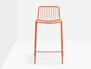 Pedrali Высокий садовый табурет с подставкой для ног Nolita 3657