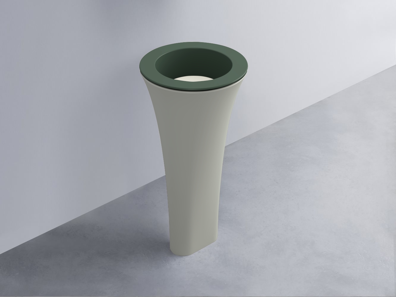 AMLA45-MU+AMPILT-TL+AMCOLT-PM Раковина Amedeo Tondo отдельностоящая cielo Enjoy + Amedeo Ceramica Cielo