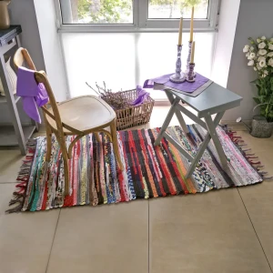 VORTEX Вологодский хлопковый коврик для интерьера 55×110 см 89361067