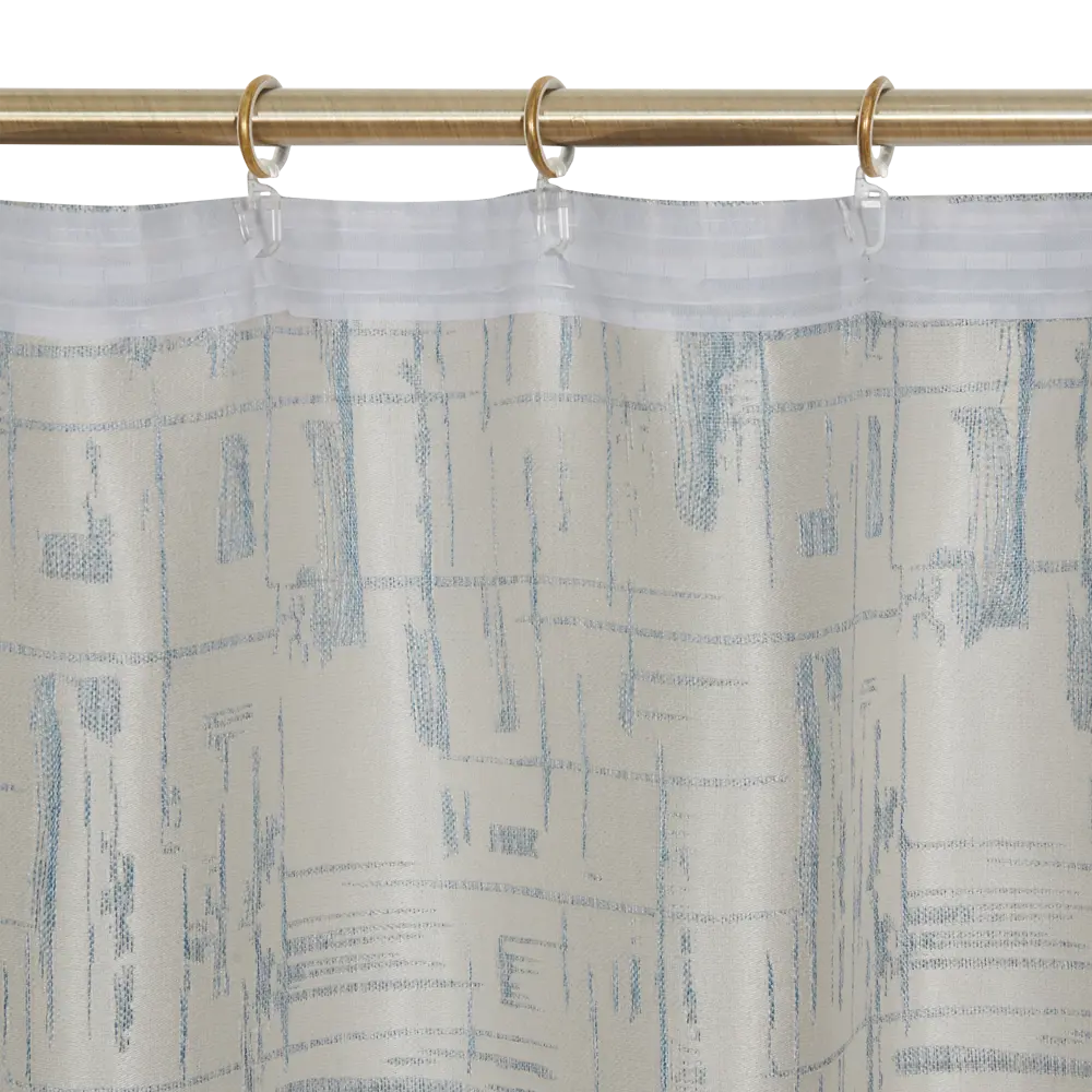 Santreyd Штора на ленте Лен Мартин - голубое затемнение для уютного интерьера 84532512 STLM-1031224 - Вид №3