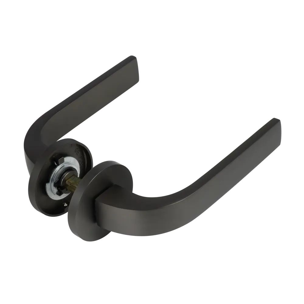 EDSON: Межкомнатные дверные ручки EDS-83H-R2 в цвете графит 85169322 STLM-0059365