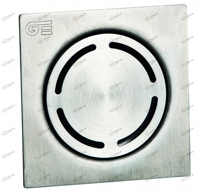 GENEBRE 21005 Трап Click-Ge из нержавеющей стали 10x10 D40 