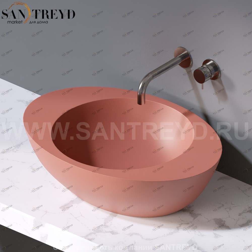 L269.142 Накладная раковина на столешницу  овальная A. e T. Italia ACCENT AeT ITALIA