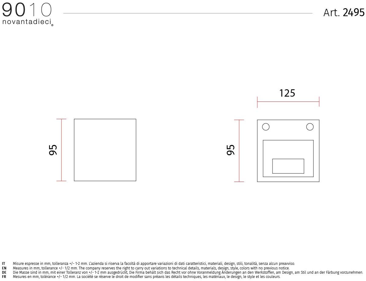 9010 novantadieci Настенный светильник Concrete® sun-id-1428235 - Вид №3