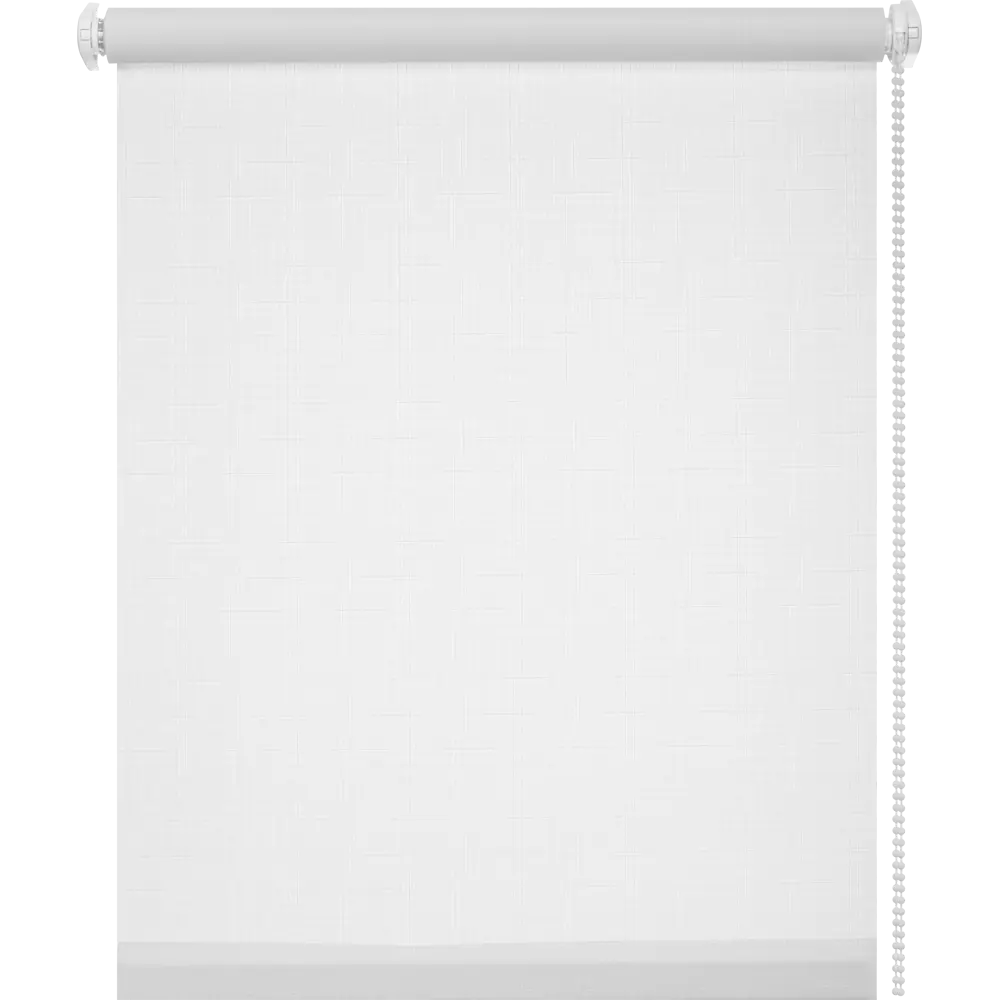 Штора рулонная Inspire Шантунг 70x160 см белая STLM-2000948 - Вид №1