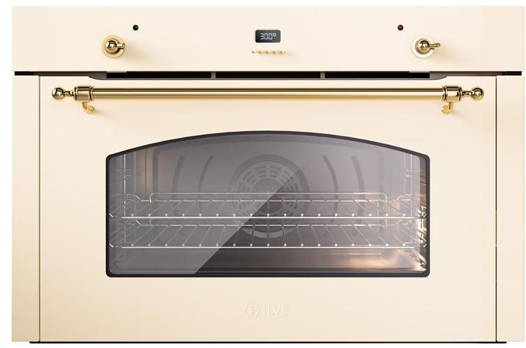 Ilve Многофункциональная встраиваемая духовка из нержавеющей стали Nostalgie Ov90sne3 Santreyd - Вид №2