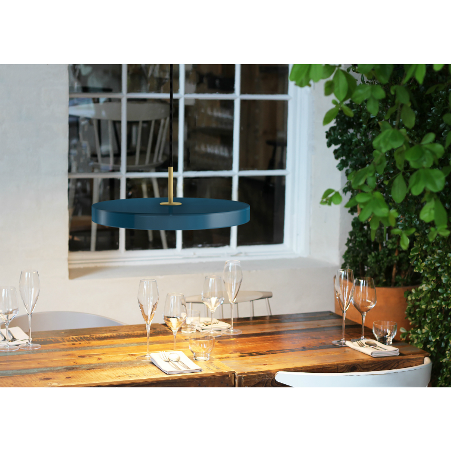 Светильник Asteria petrol (Д-43, В-14,3 см) UMAGE 2154 - Вид №1