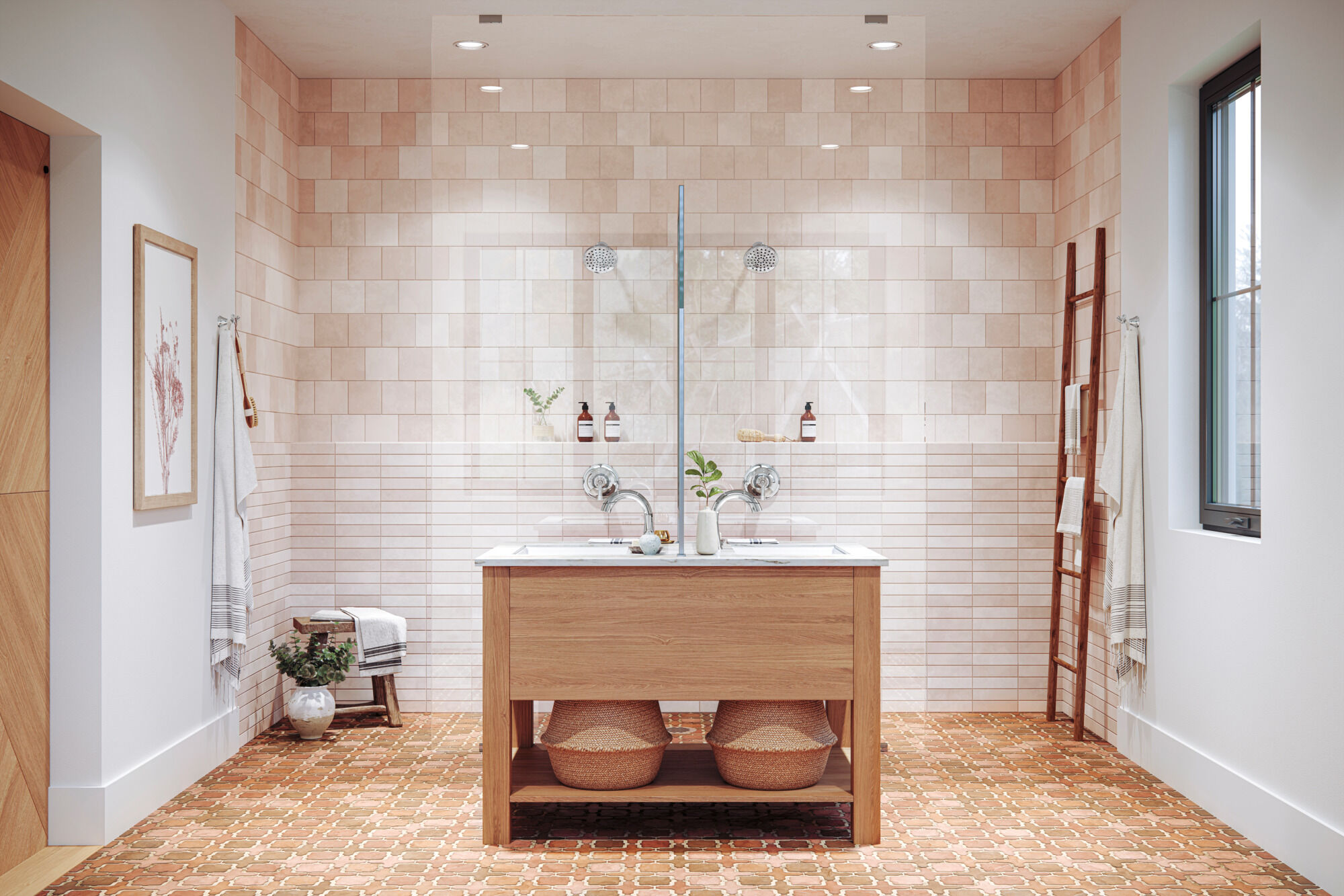 Выдвижной смеситель для ванной с одной ручкой Delta Faucet Kayra 533LF-SSPDMPU - Вид №10