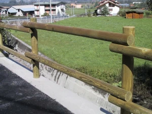 INDUSTRIA LEGNAMI TIRANO Деревянный забор Ilt montana legno