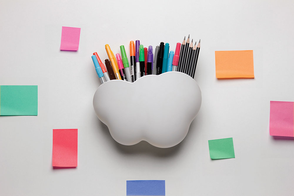 QL10217-WH Кашпо cloud Qualy  - Вид №3