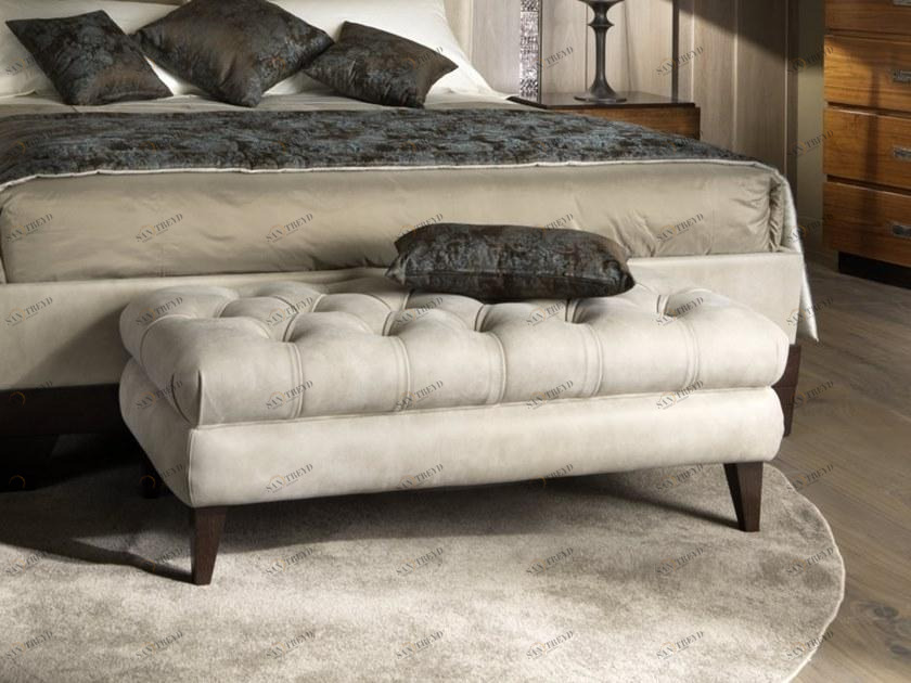 Arte Brotto Стеганая кожаная скамейка Segreti S795