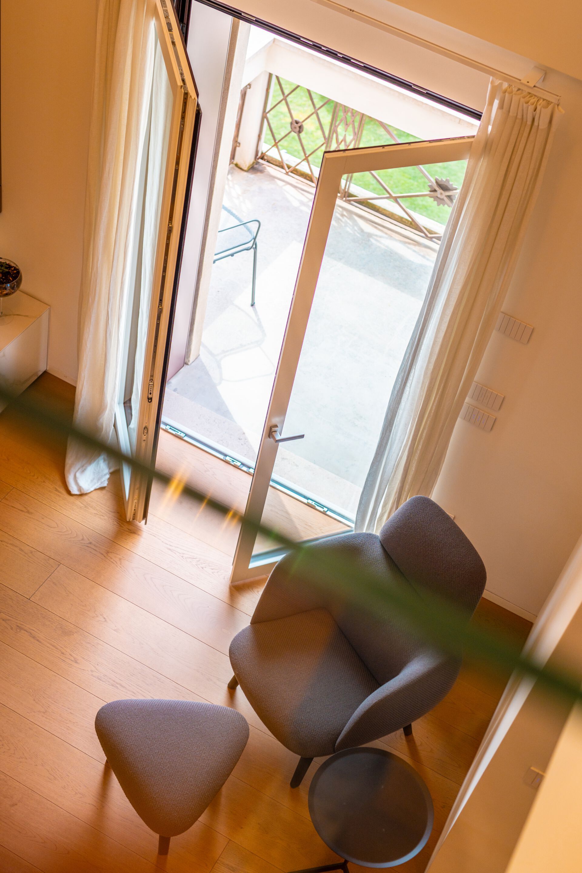 Минимальное деревянное окно-алюминий Impronta COMPACT ARCH-00005865 - Вид №2