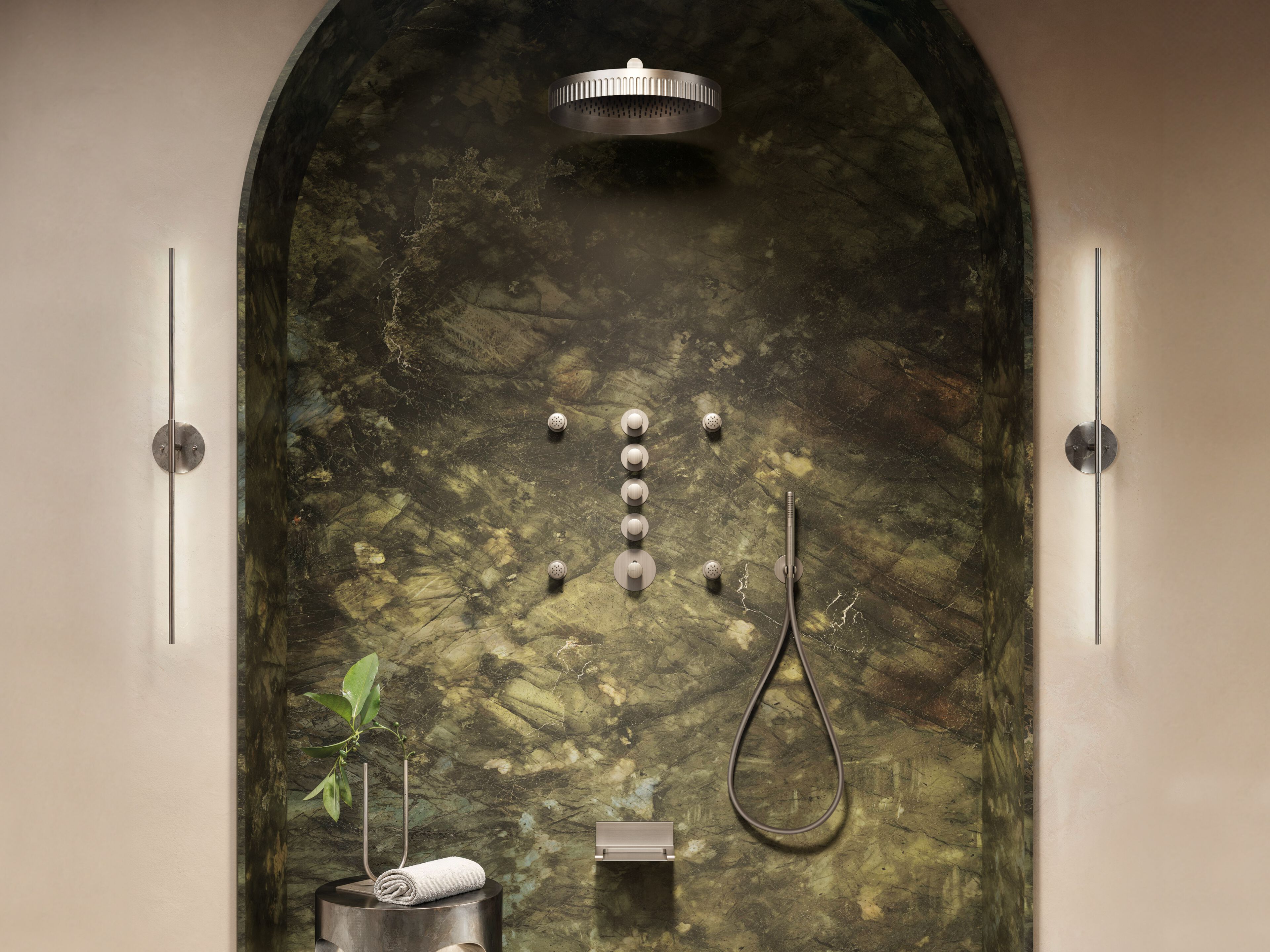 Набор для душа с 6 отверстиями Newform IONIKA ARCH-00000922