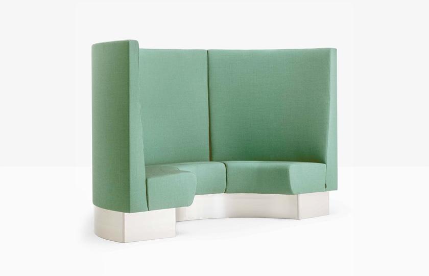 Pedrali Диван из ткани с высокой спинкой Modus 2.0 sun-id-1482604 - Вид №1