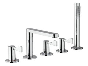 Смеситель для ванны с ручным душем