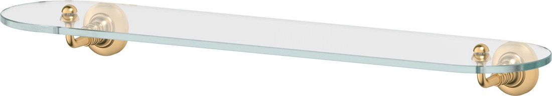 STI 315 Полка с держателями 60 cm 3SC STILMAR MATTE GOLD Treesseci 3SC