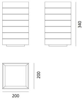 Artemide Модульный светодиодный потолочный светильник из алюминия Groupage sun-id-1448902 - Вид №2